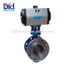 Working Electric 4 5 Seal Component Pneumatic Butterfly Valve Actuator, Carbon Steel Butterfly Valve
